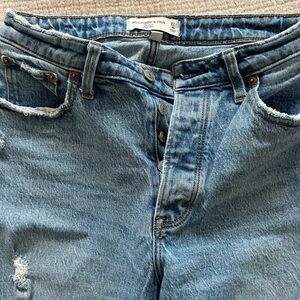 Abercrombie & Fitch Classic Blue Straight Jeans